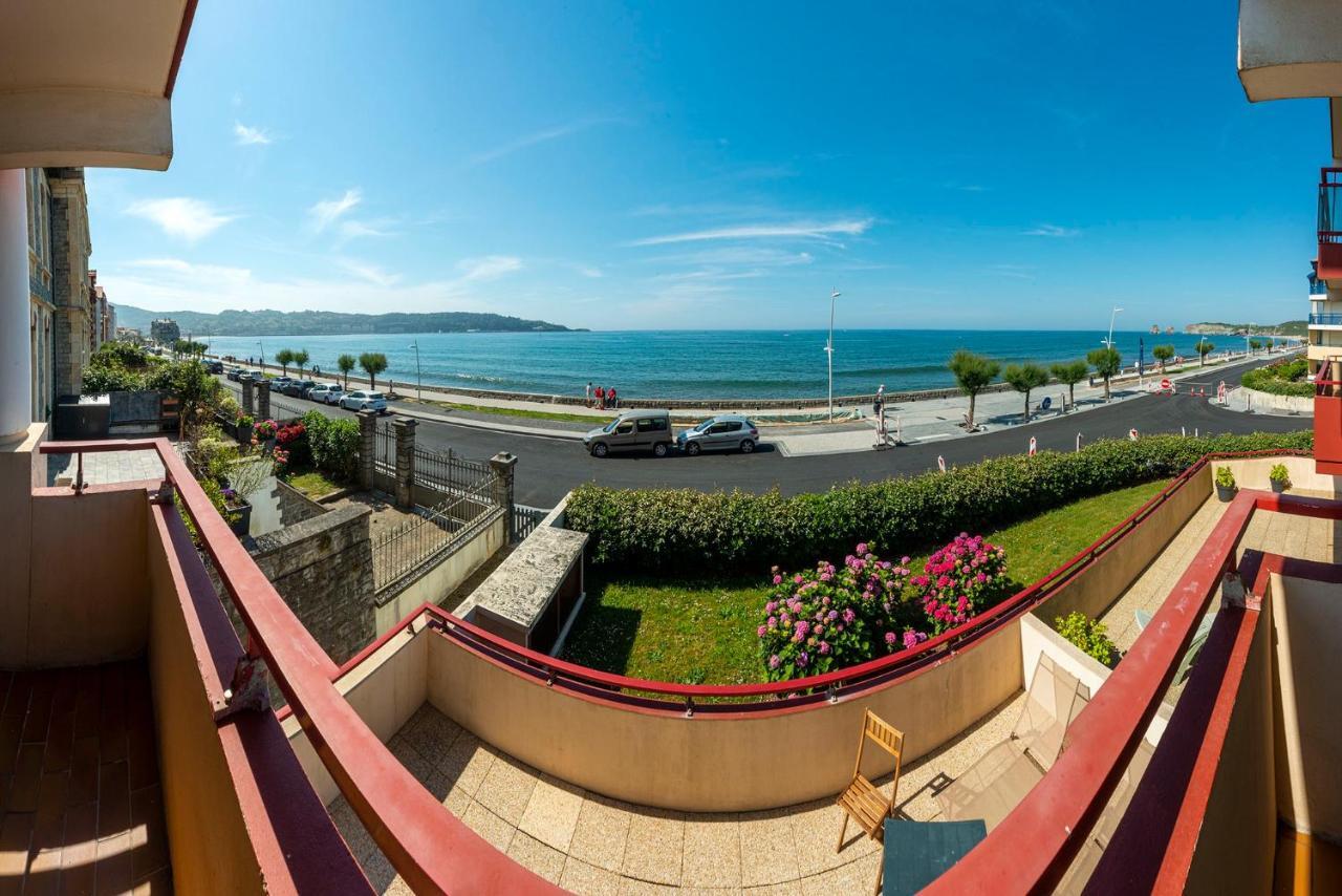 Premiere Ligne De Plage, Face A La Mer Hendaye Exterior photo